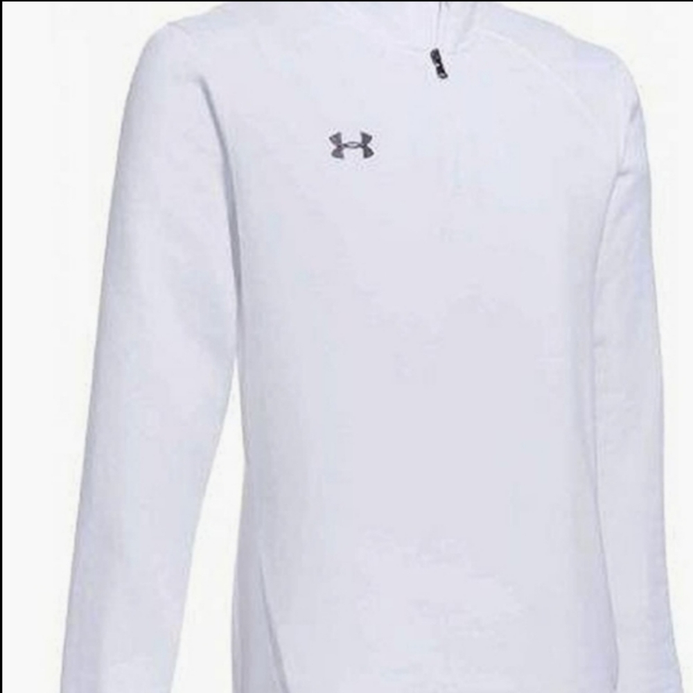 New UA Hustle 1/4 Zip Fleece